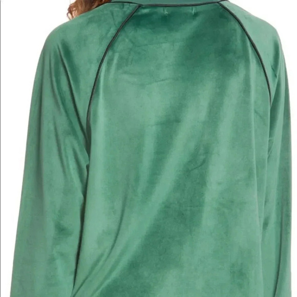 BP Green Velour Green Pride Sweatshirt Size Small - Picture 3 of 10